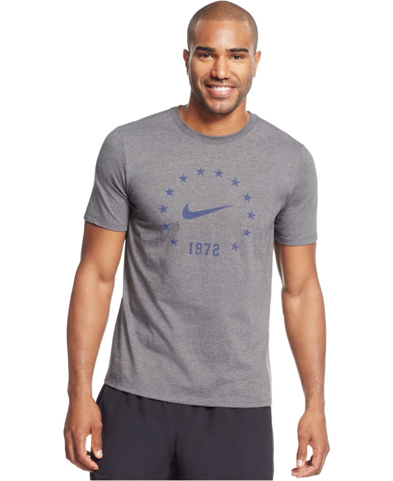 Nike 1972 T-shirt in Gray for Men (Charcoal Heather) | Lyst
