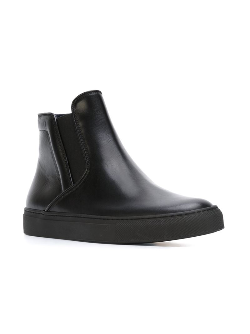 hi top slip on sneakers