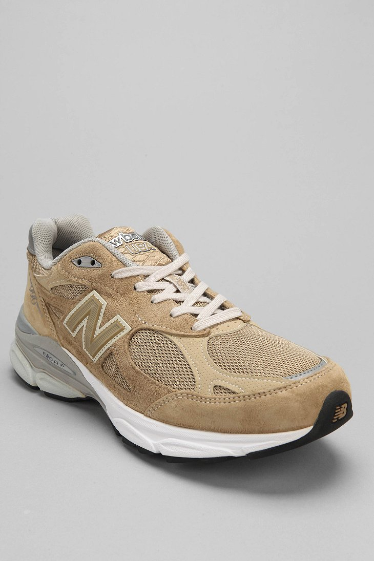 New Balance Made in Usa 990v3 Sneaker in Natural for Men | Lyst