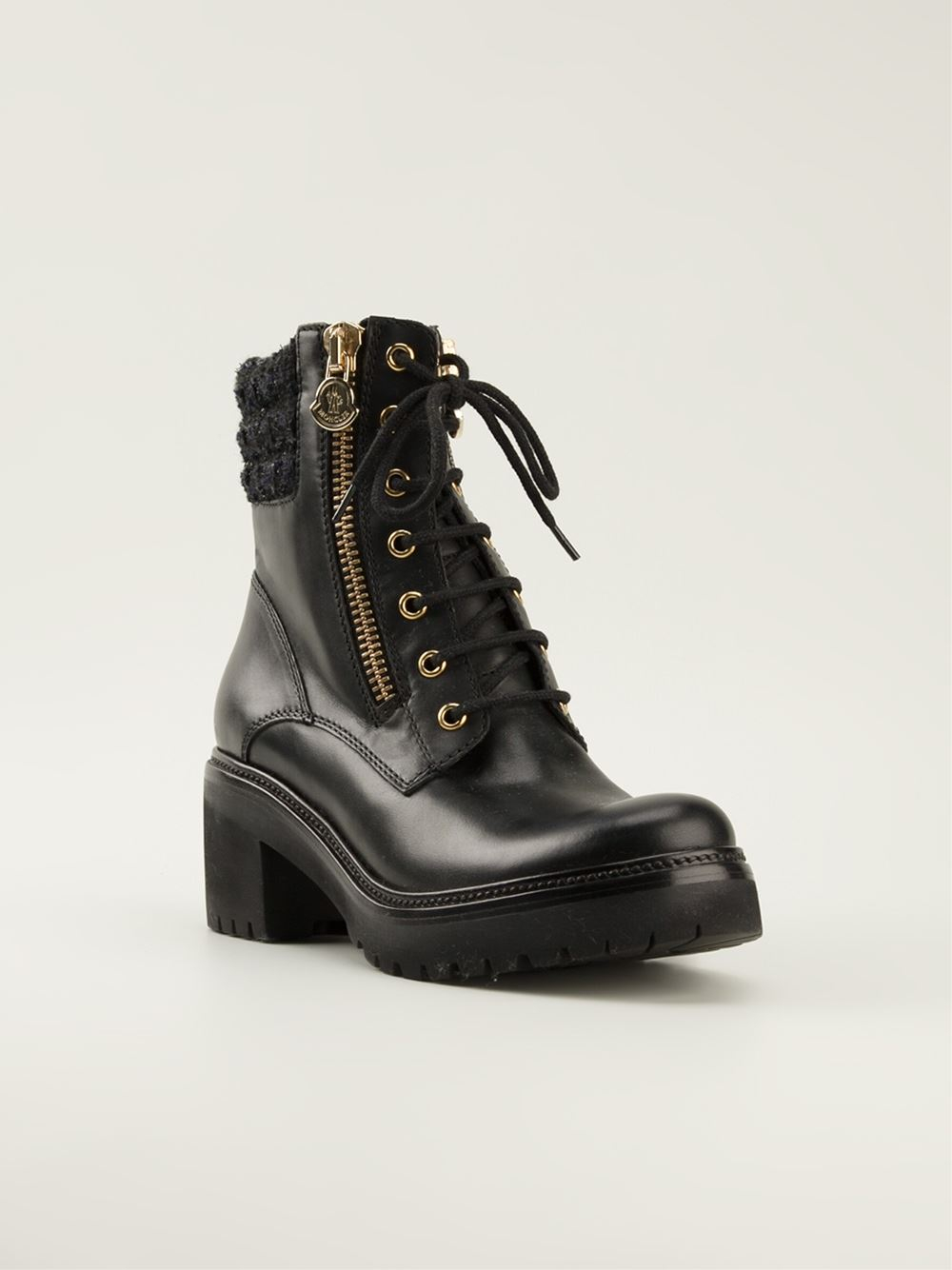 Moncler viviane military boot hotsell