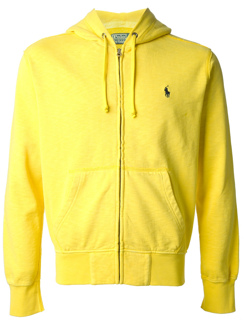 Polo Ralph Lauren Zip Front Hoodie in Yellow & Orange (Yellow) for Men -  Lyst