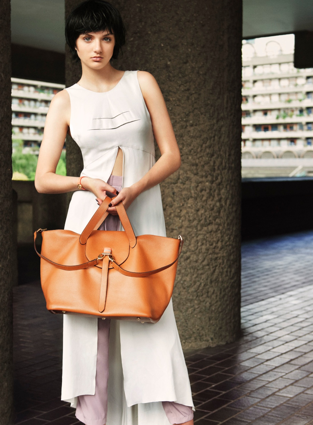 Lyst Meli Melo Thela Bag In Tan Cervo Back Stock By Brown Gallery