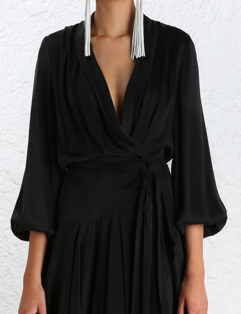 zimmermann sueded robe dress