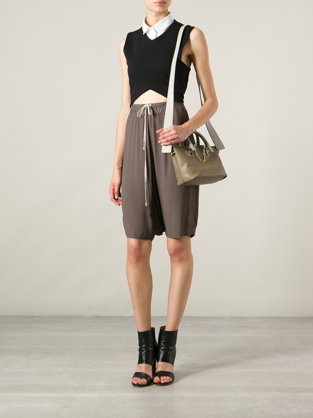 Chlo Mini Baylee Shoulder Bag in Green | Lyst