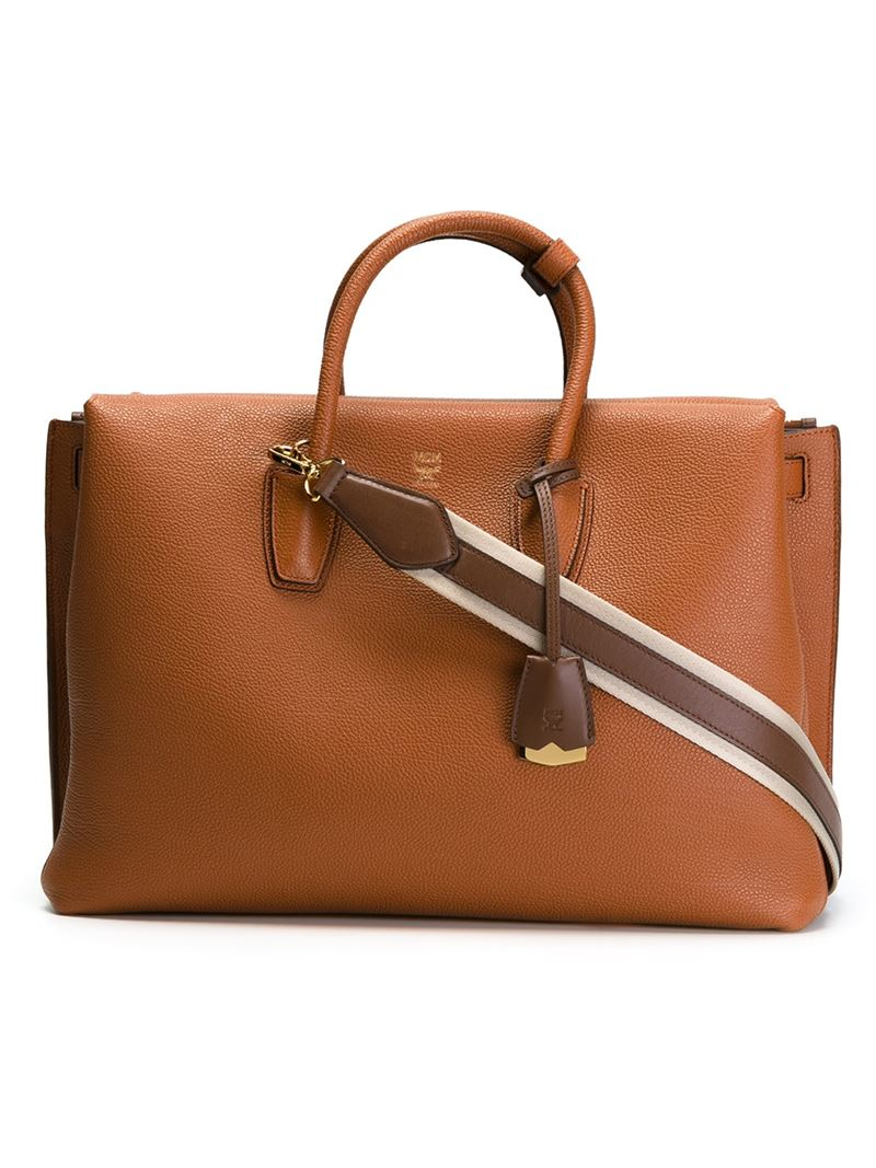 mcm large milla tote