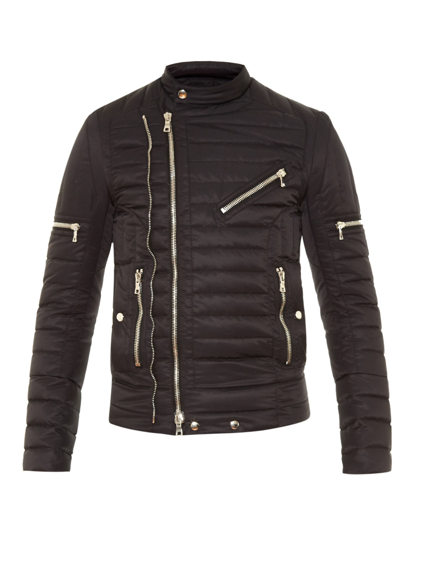 down biker jacket