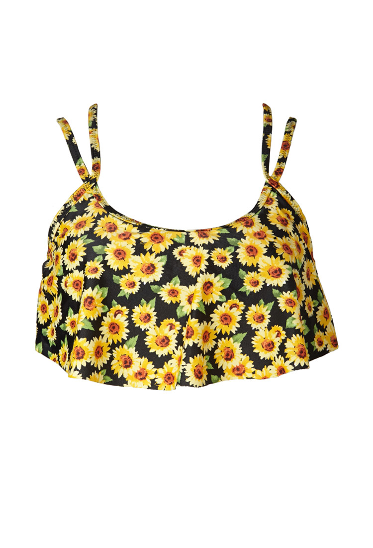 sunflower bikini top