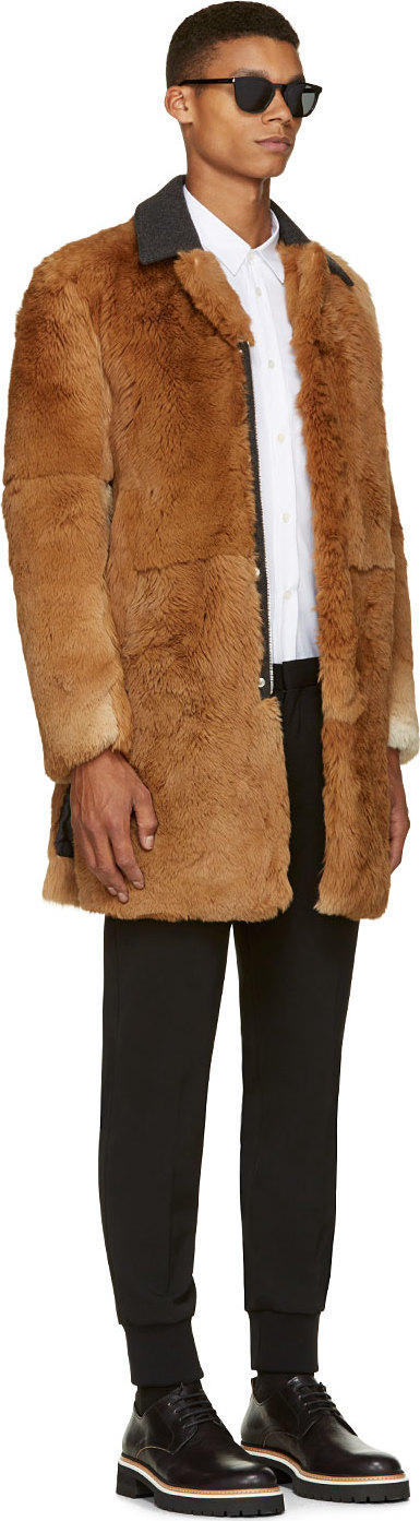 kangaroo fur coat