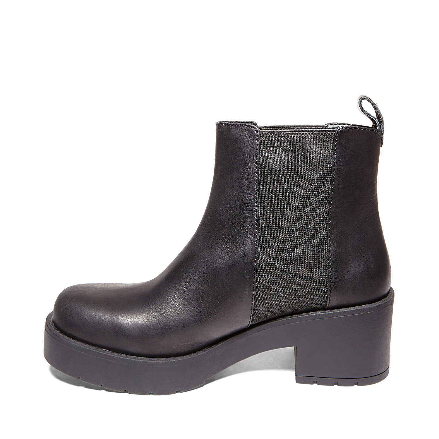 steve madden odette black leather