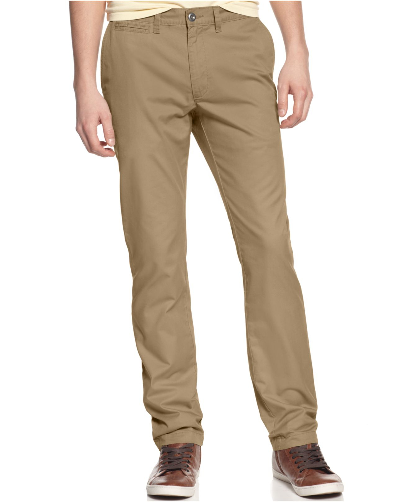 Lyst - American Rag Pants, Chino Pants in Natural for Men