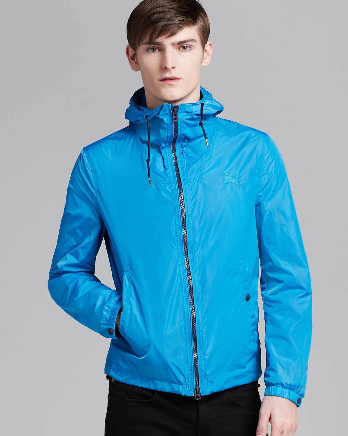 burberry blue windbreaker