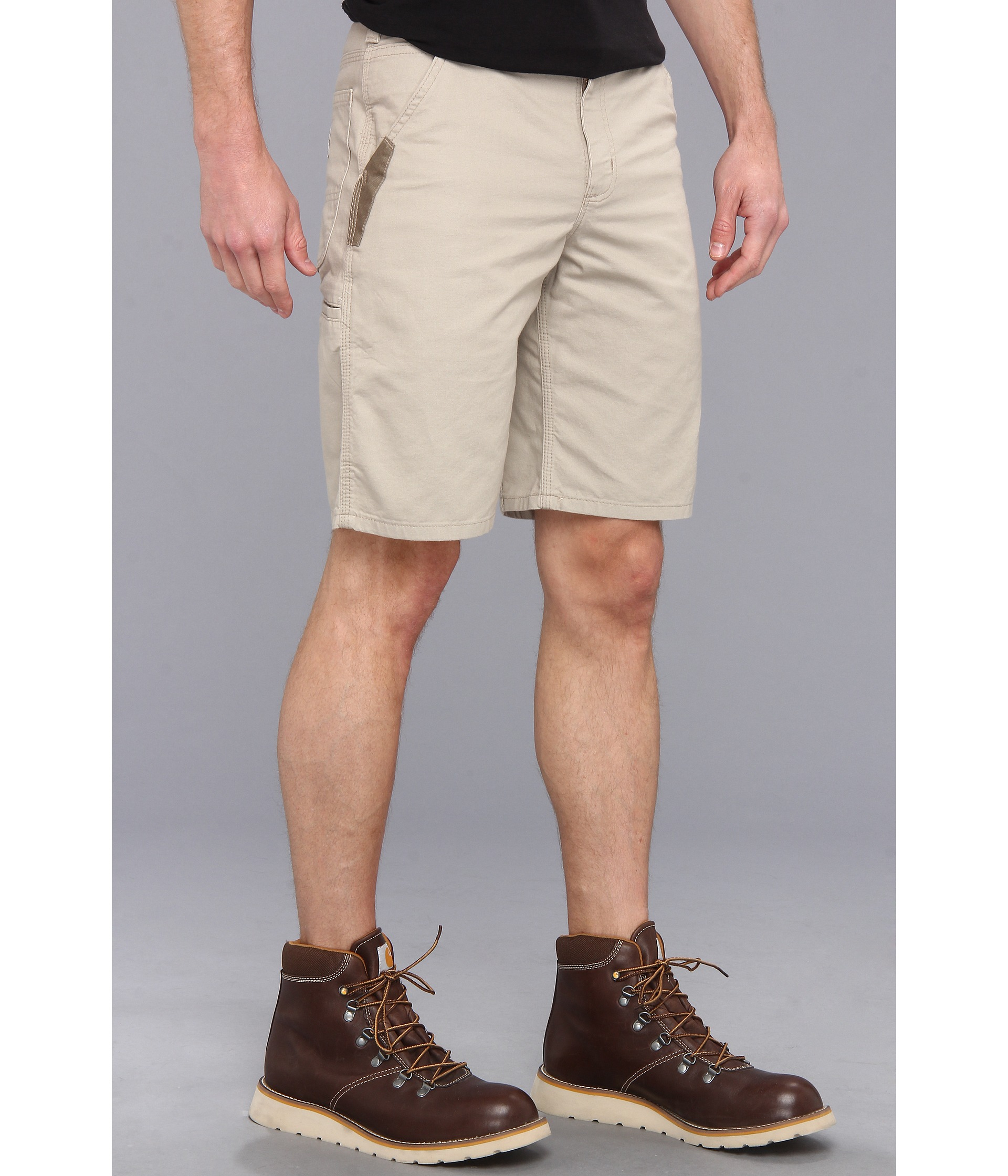 carhartt canvas work shorts