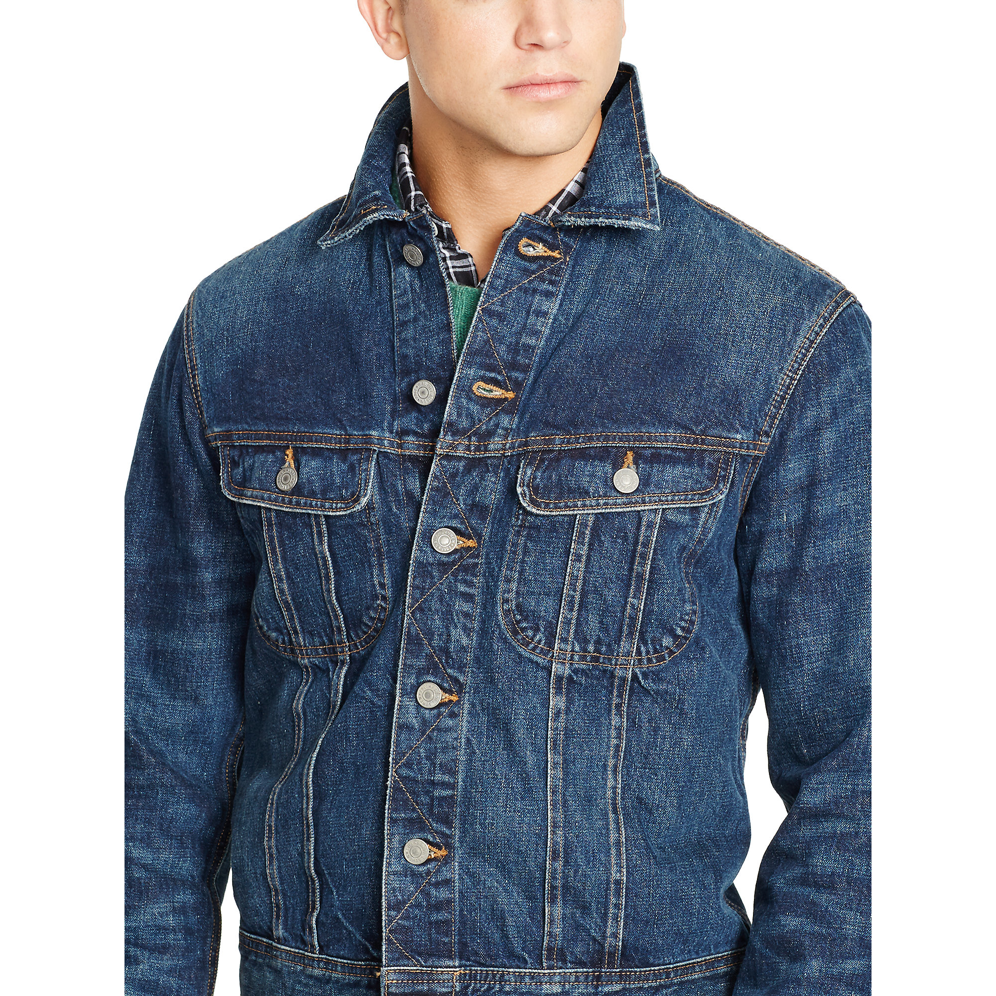 polo ralph lauren denim trucker jacket