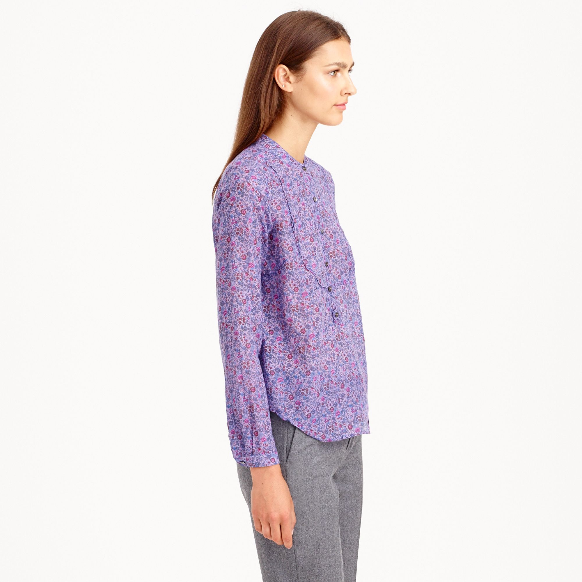 J.Crew Voile Popover in Liberty Emma 