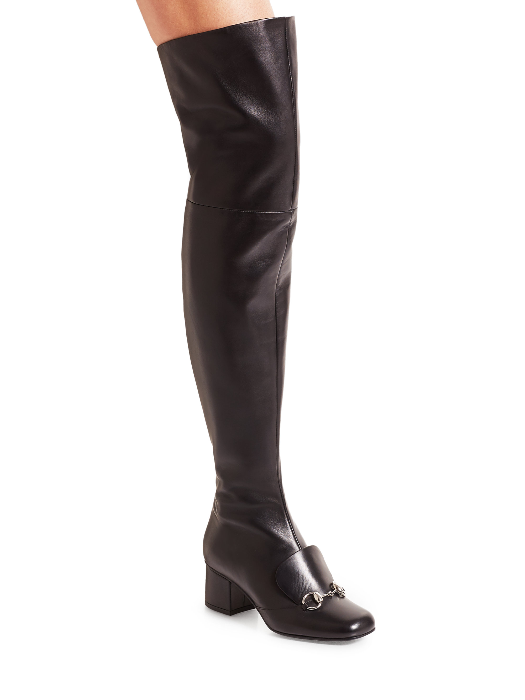 gucci boots over the knee