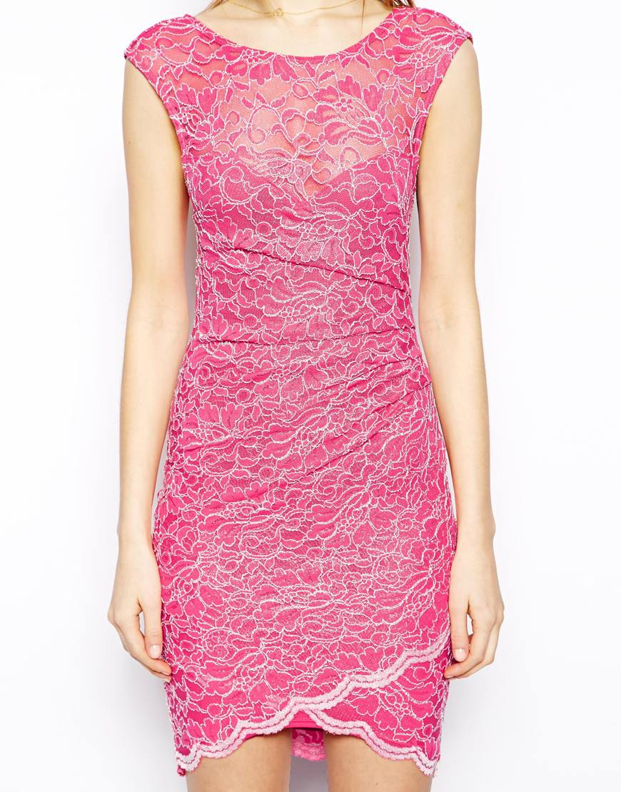 lipsy asymmetric hem dress