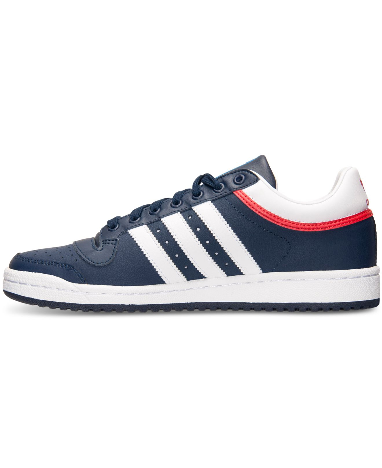 adidas Men'S Top Ten Lo Casual Sneakers From Finish Line in Blue