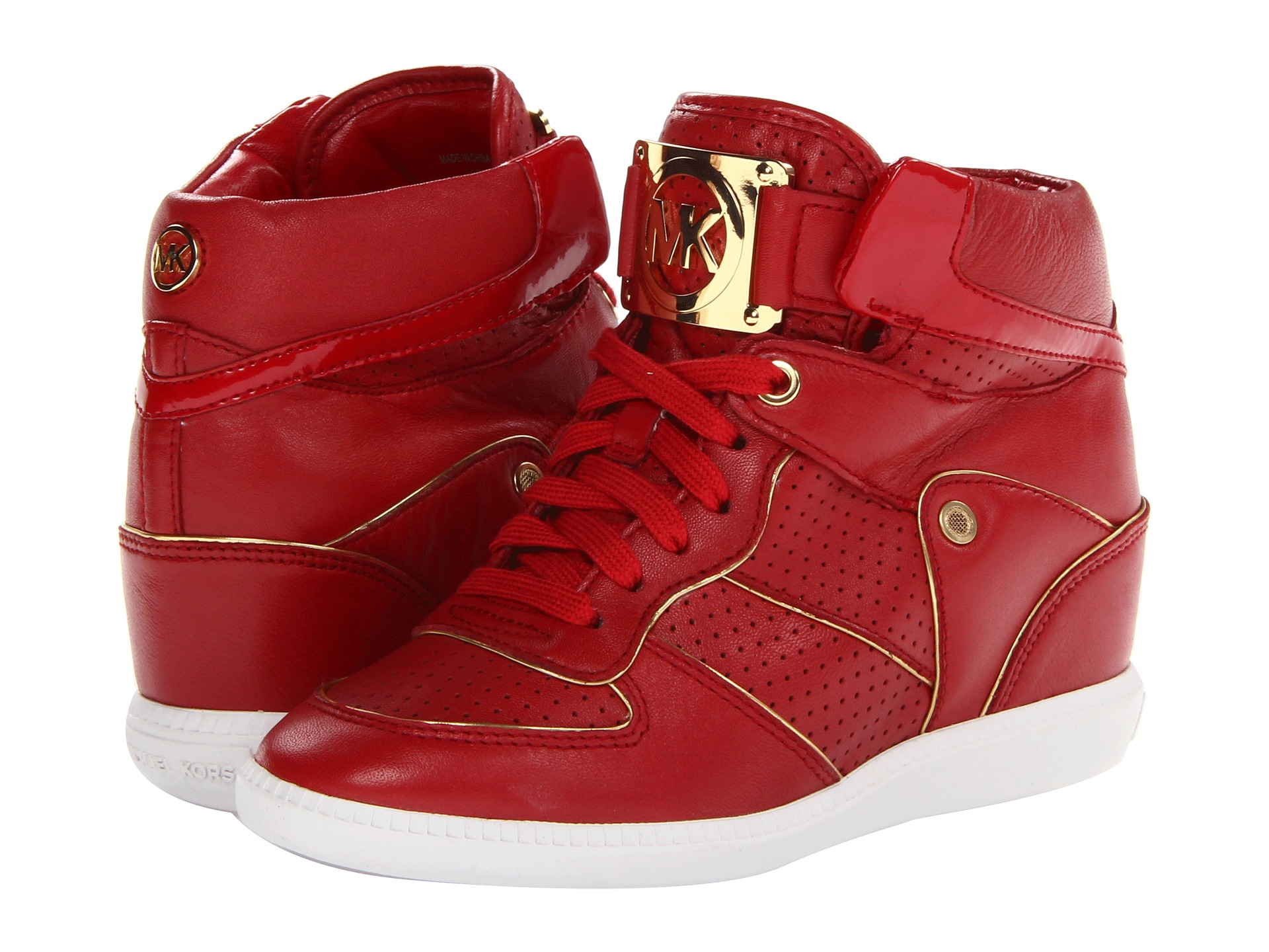 mk nikko high top sneakers