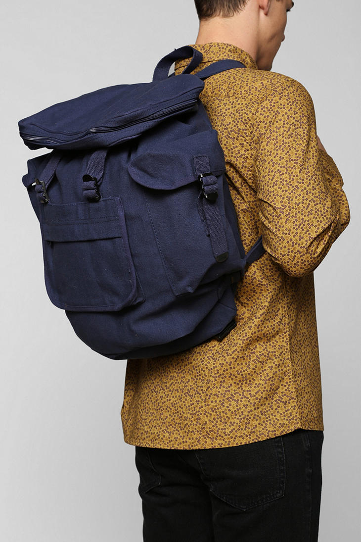 Lyst Urban Outfitters Rothco Rucksack Backpack in Blue for Men