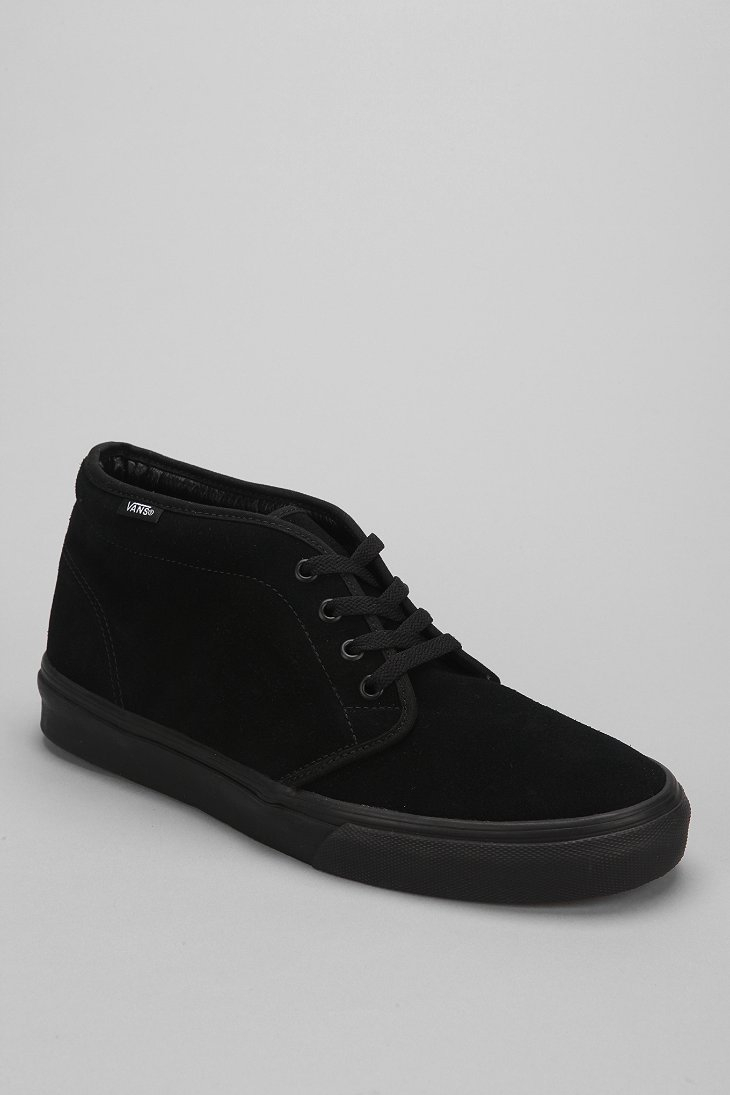 vans desert chukka black