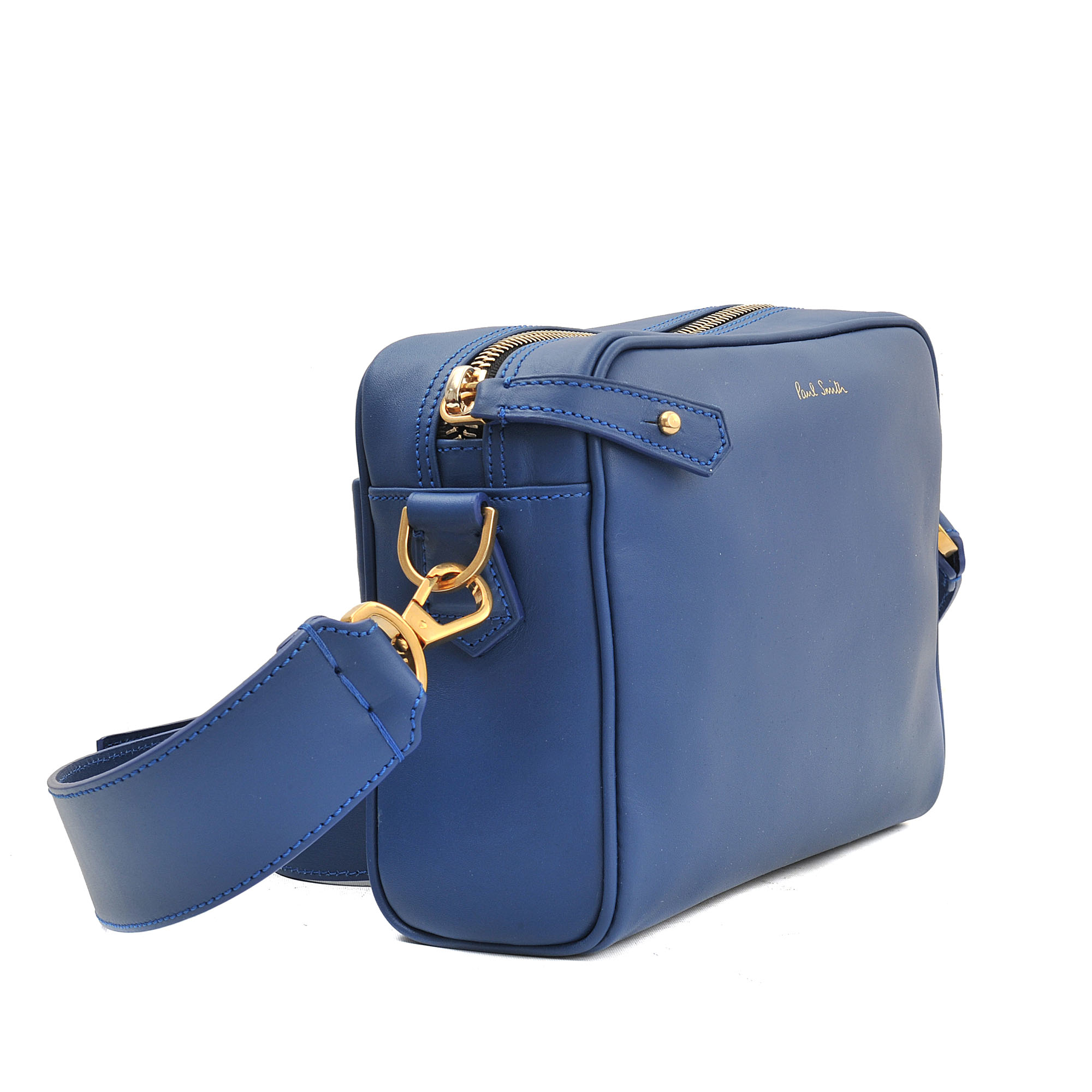 Paul Smith Leather Crossbody Camera Bag in Blue Lyst