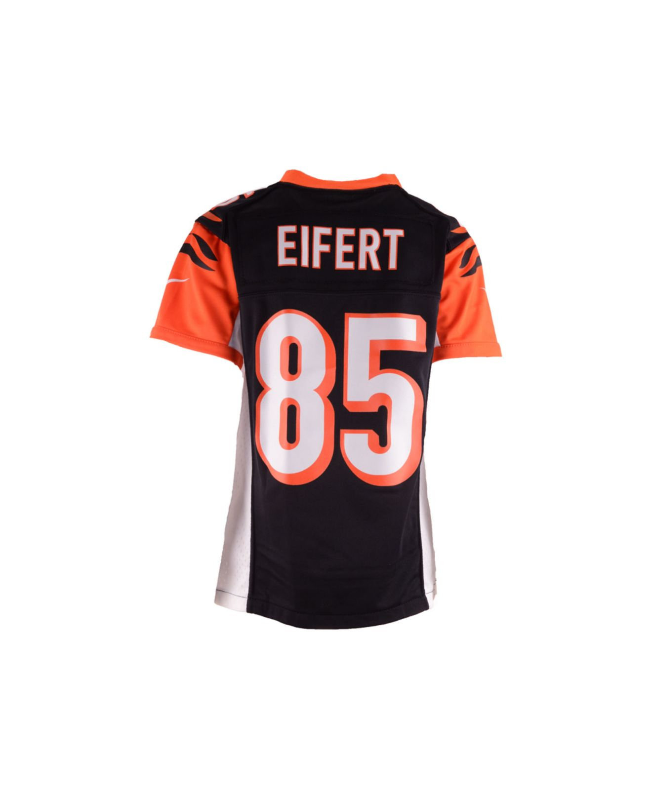 mens cincinnati bengals tyler eifert nike black game jersey  