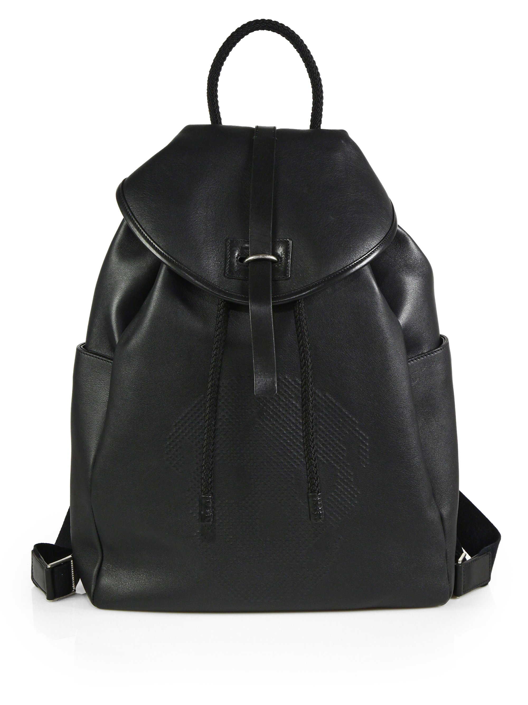 Alexander McQueen Skull Leather Backpack in Black for Men ...