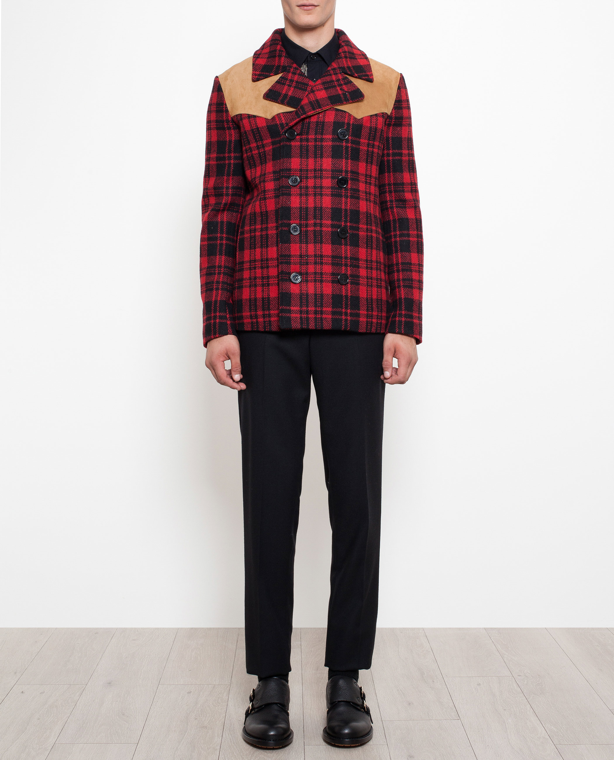 saint laurent peacoat