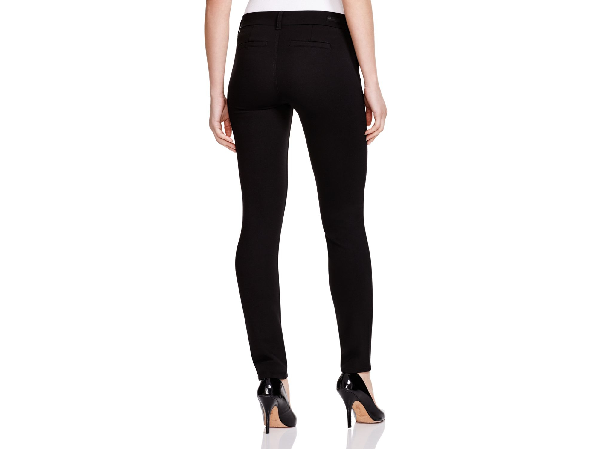 kut from the kloth diana skinny jeans black