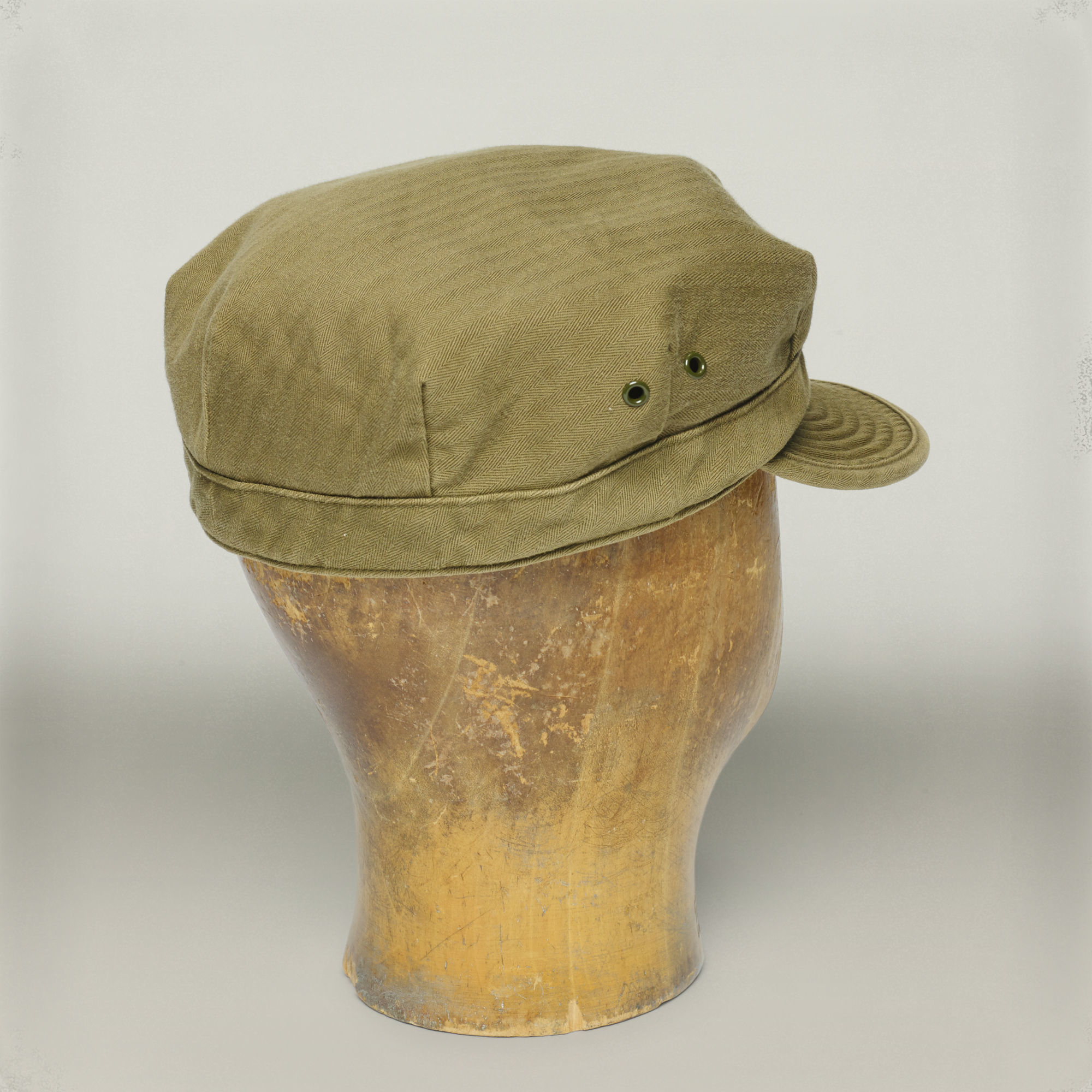 herringbone military cap