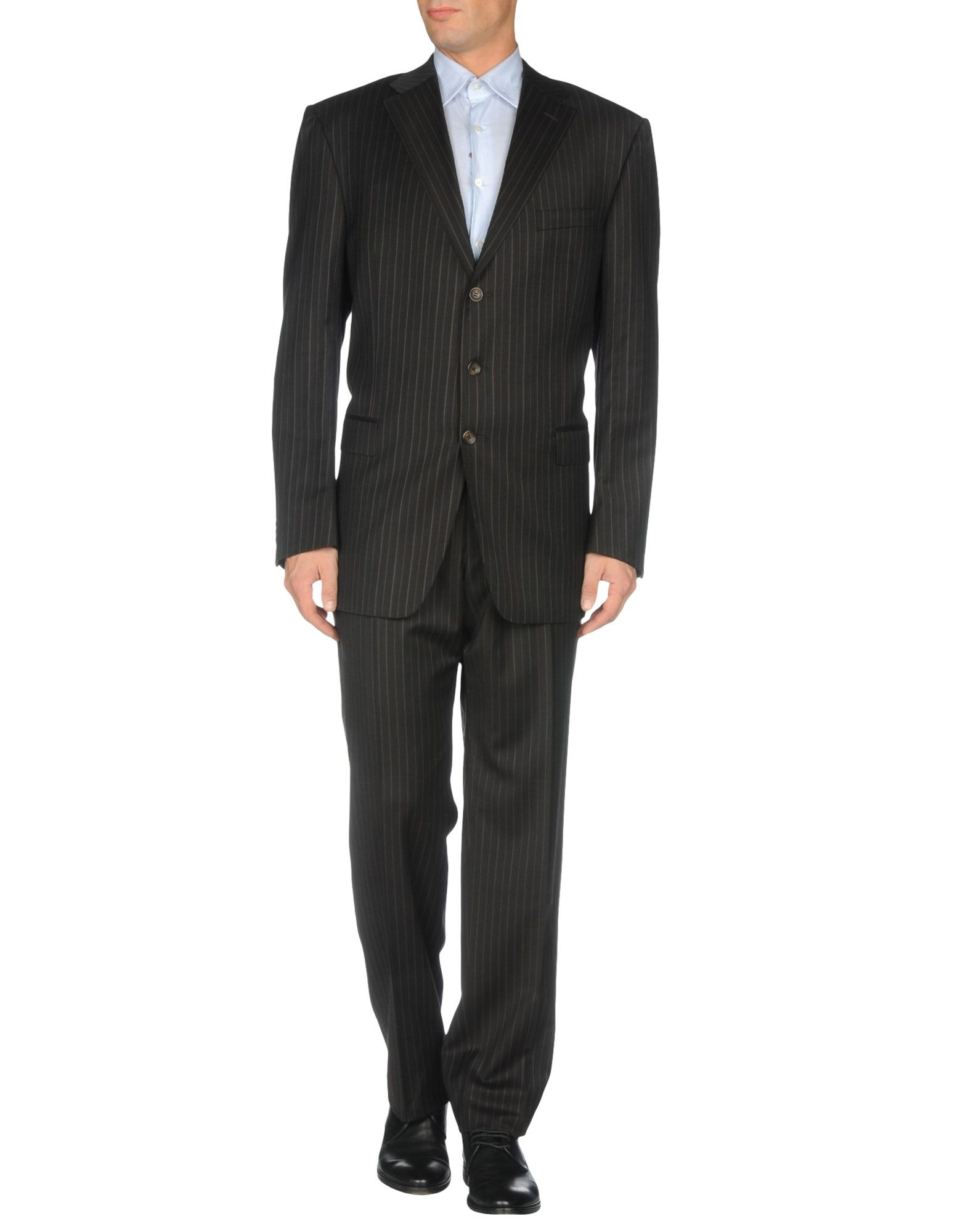 Versace Suit in Gray for Men (Steel grey) Lyst