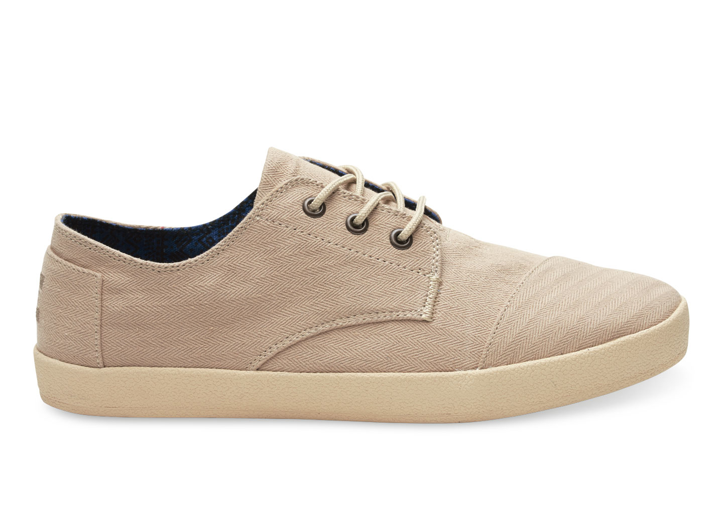 TOMS Oxford Tan Herringbone Men's 