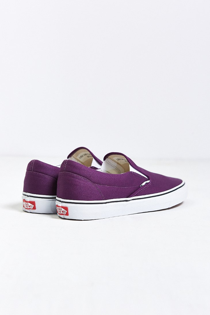 Vans Color Slip-on Sneaker Plum (Purple) for Men -