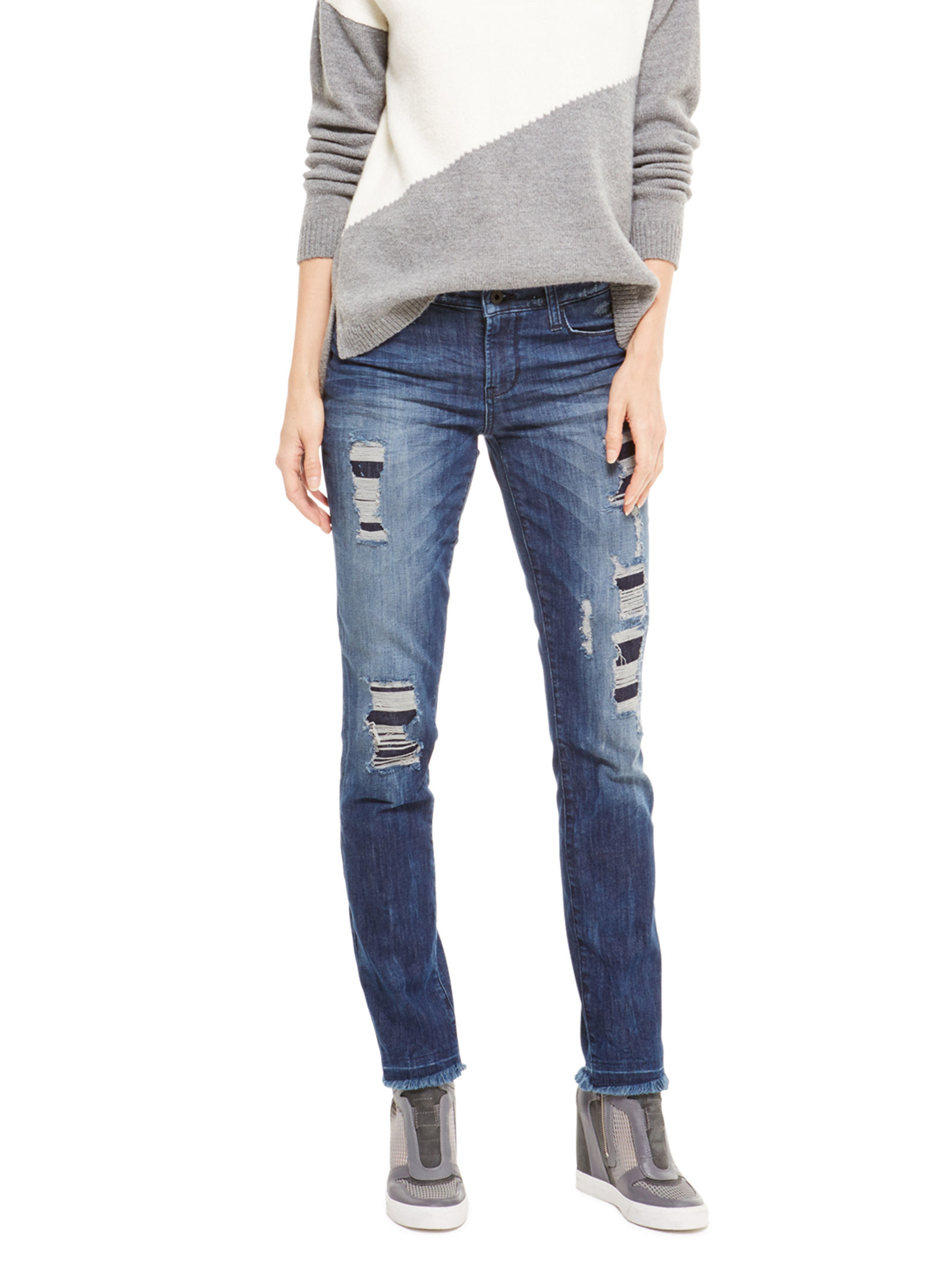 rip and repair jeans womens