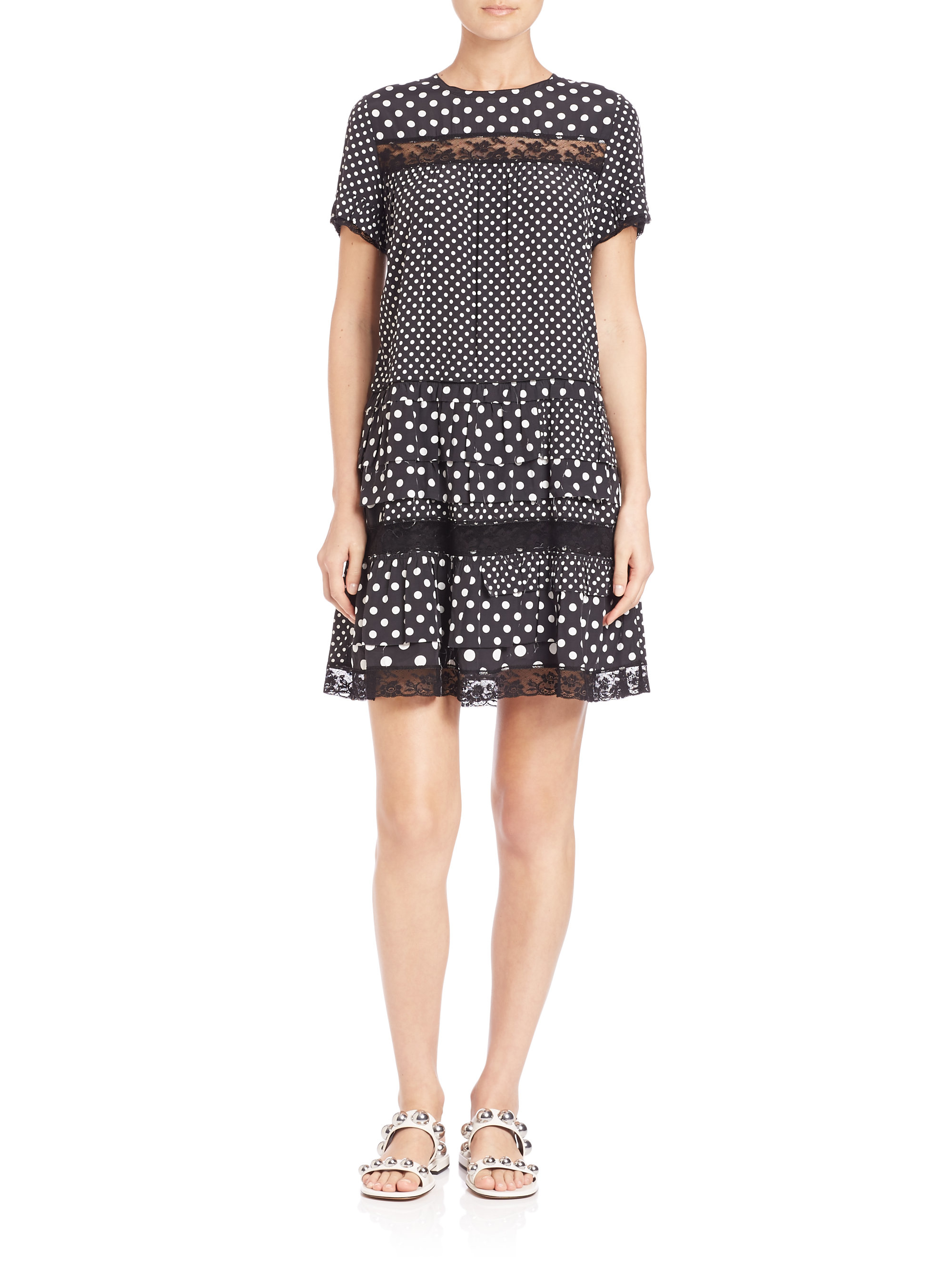 marc jacobs polka dot dress