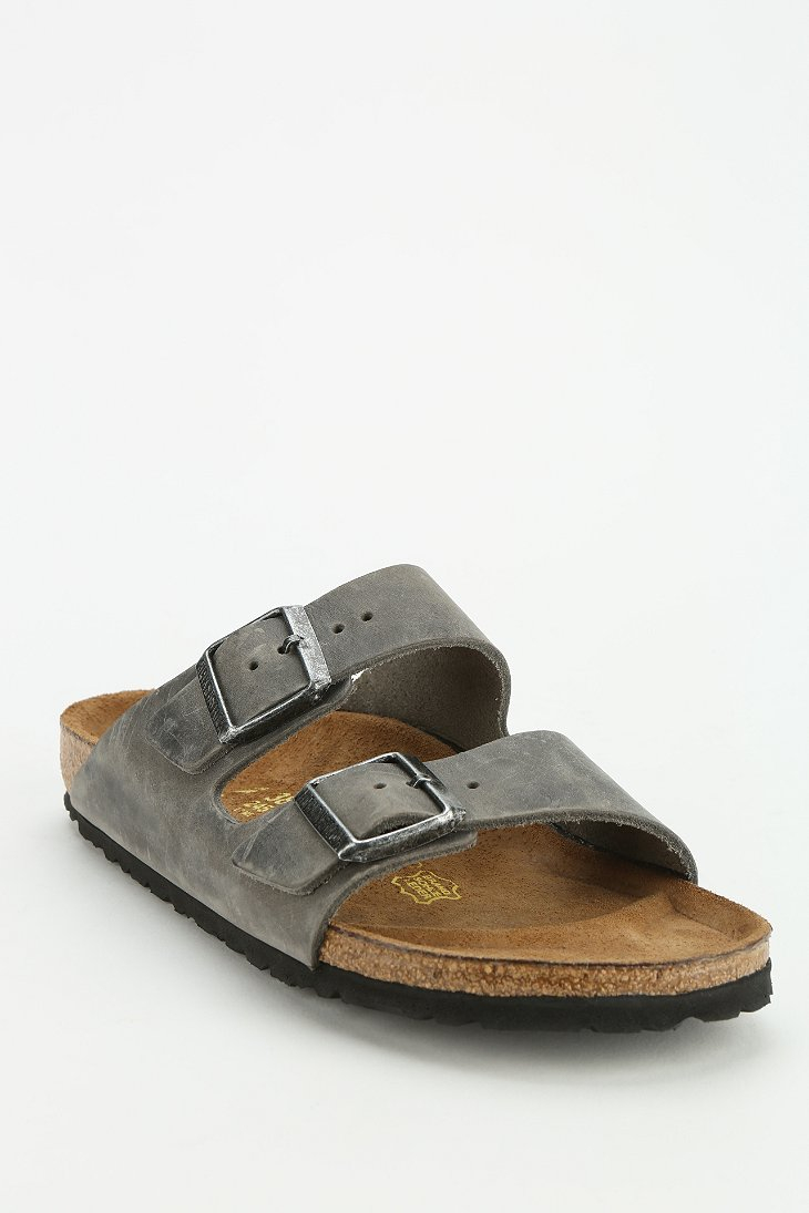 birkenstock arizona dark grey