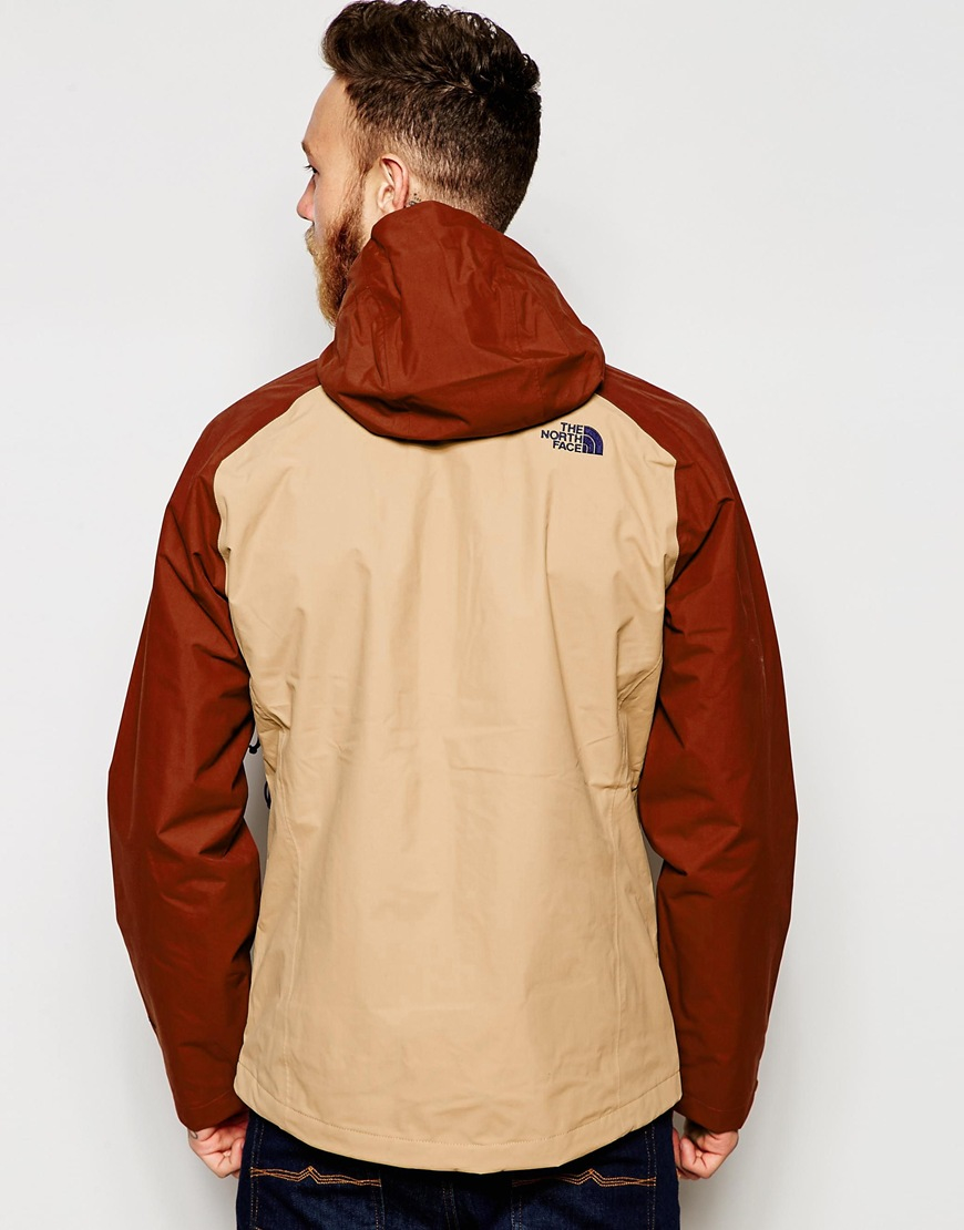 The North Face Stratos Jacket With Mesh Lining in Beige (Red) for Men | Lyst