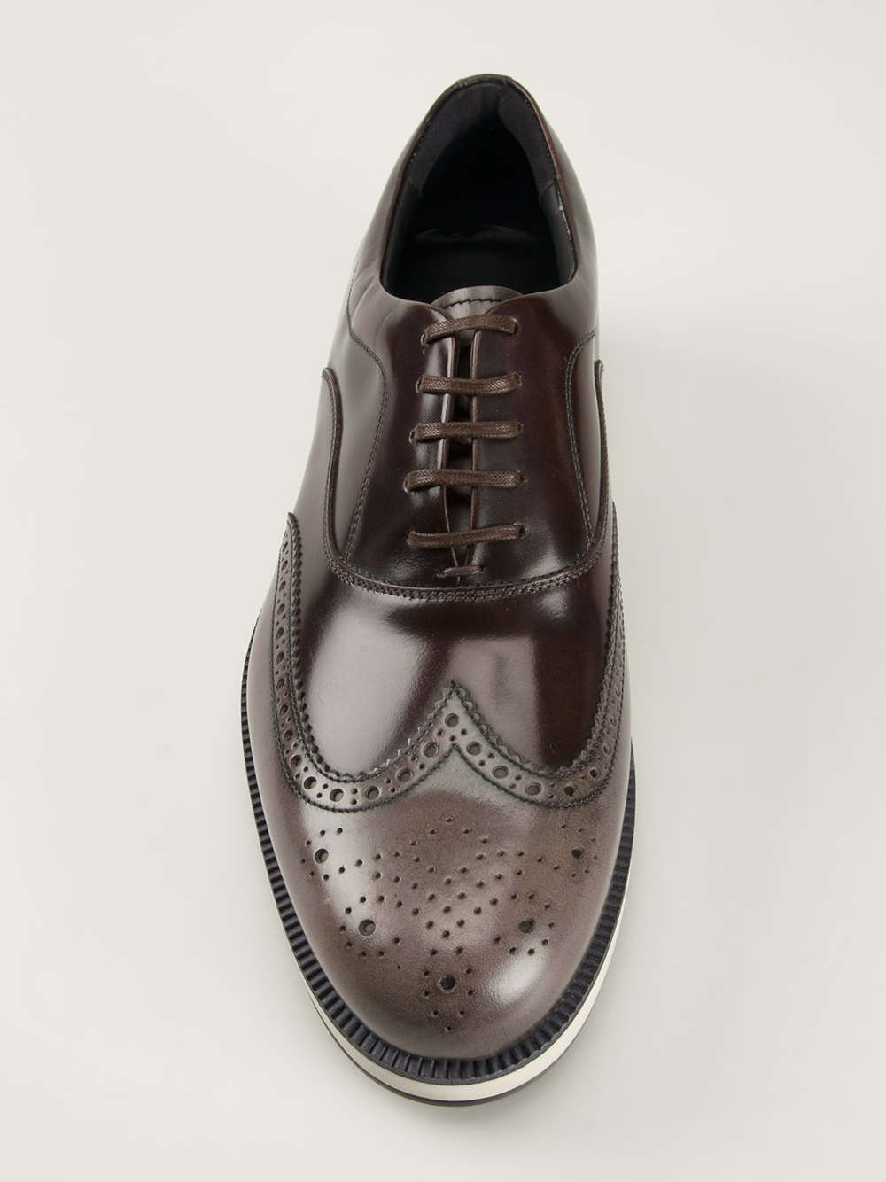 chunky soled brogues