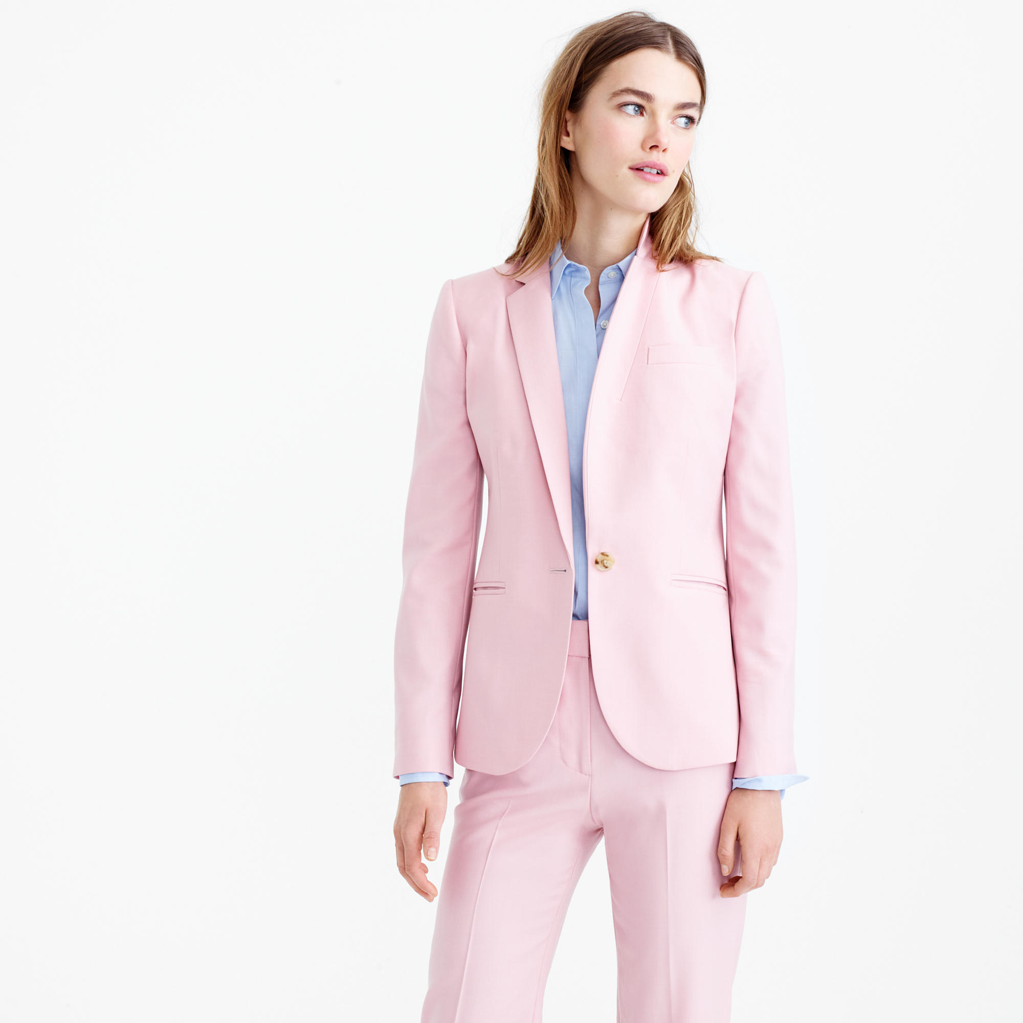 j crew pink jacket
