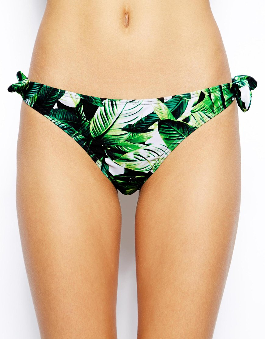 leaf bikini bottoms