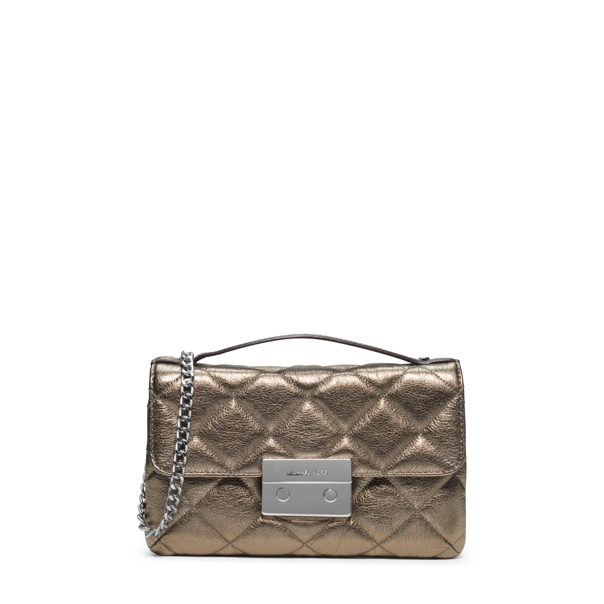 Sloan Small Quilted Leather Crossbody Bag | IUCN Water