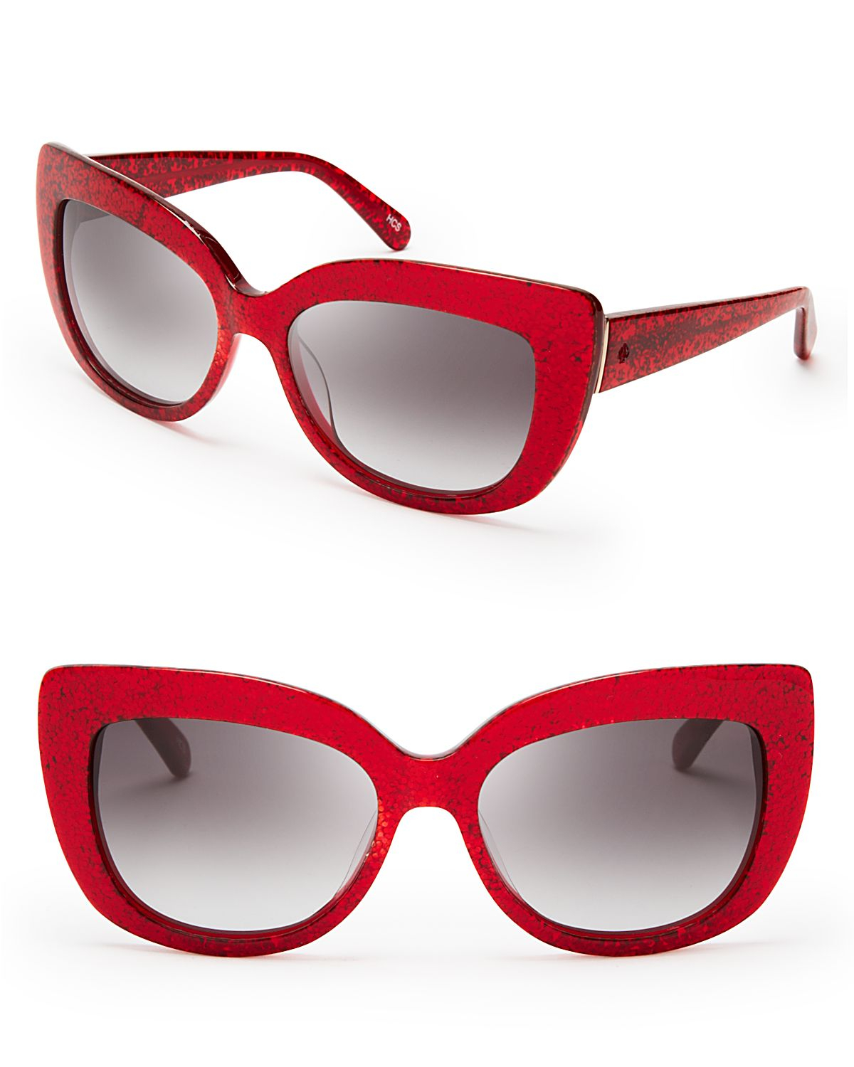 kate spade glitter cat eye glasses