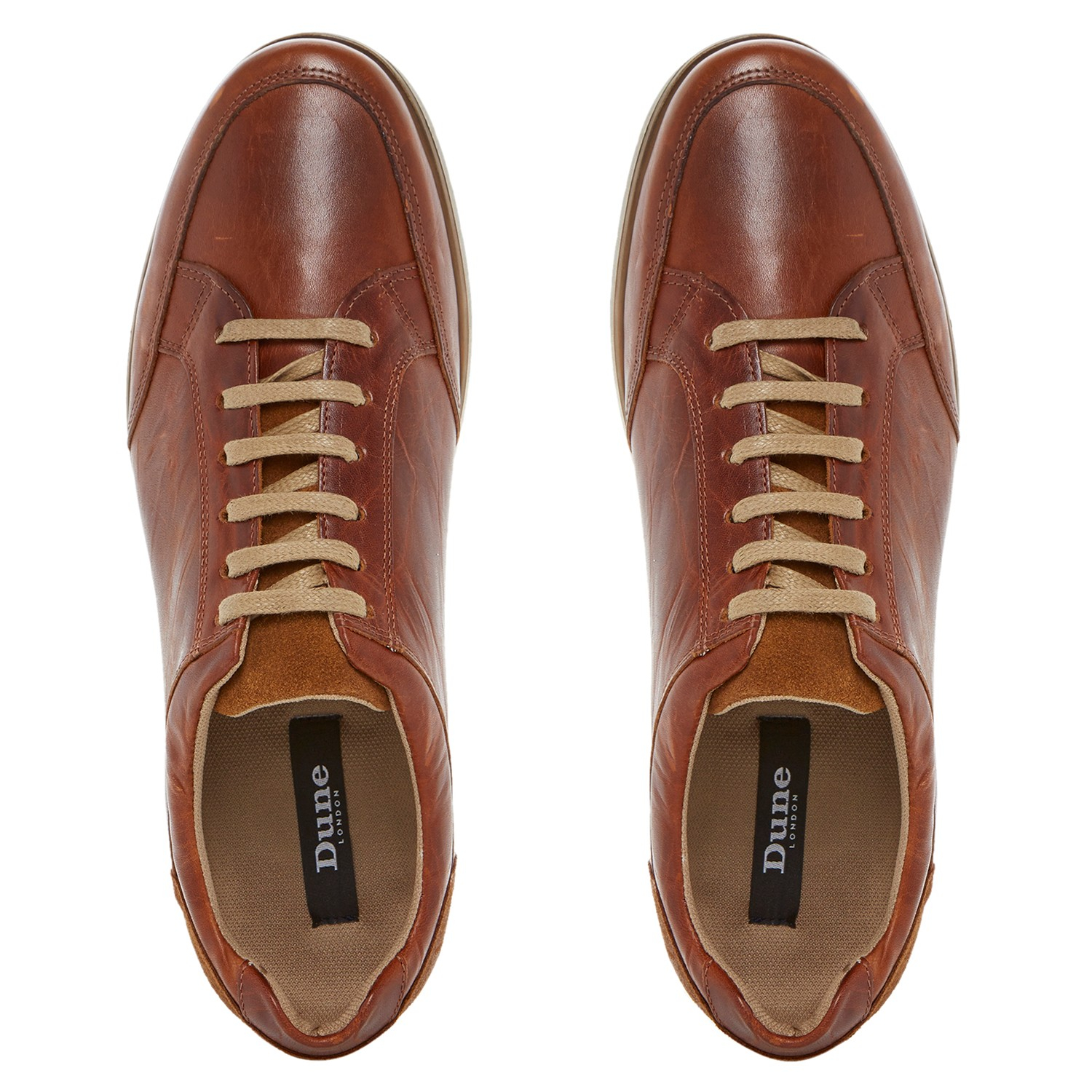 mens dark brown trainers