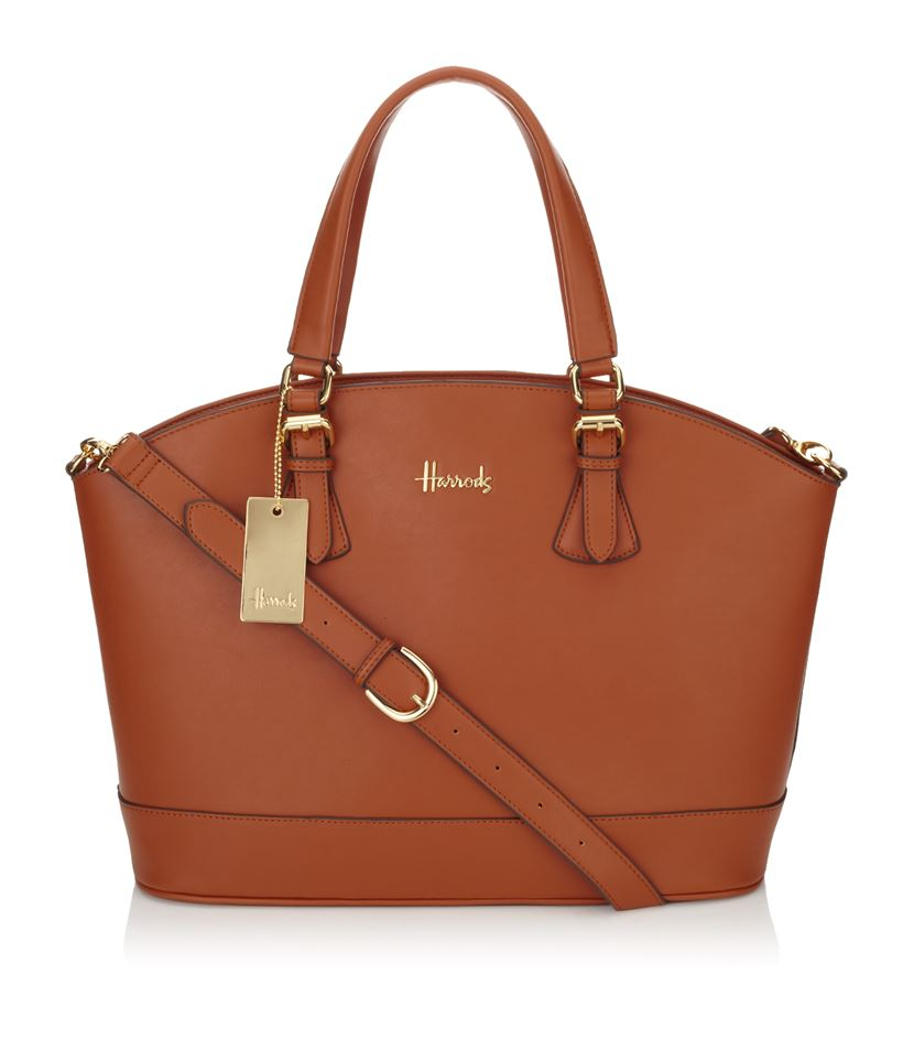 Harrods Wyndham Shoulder Bag in Brown - Lyst