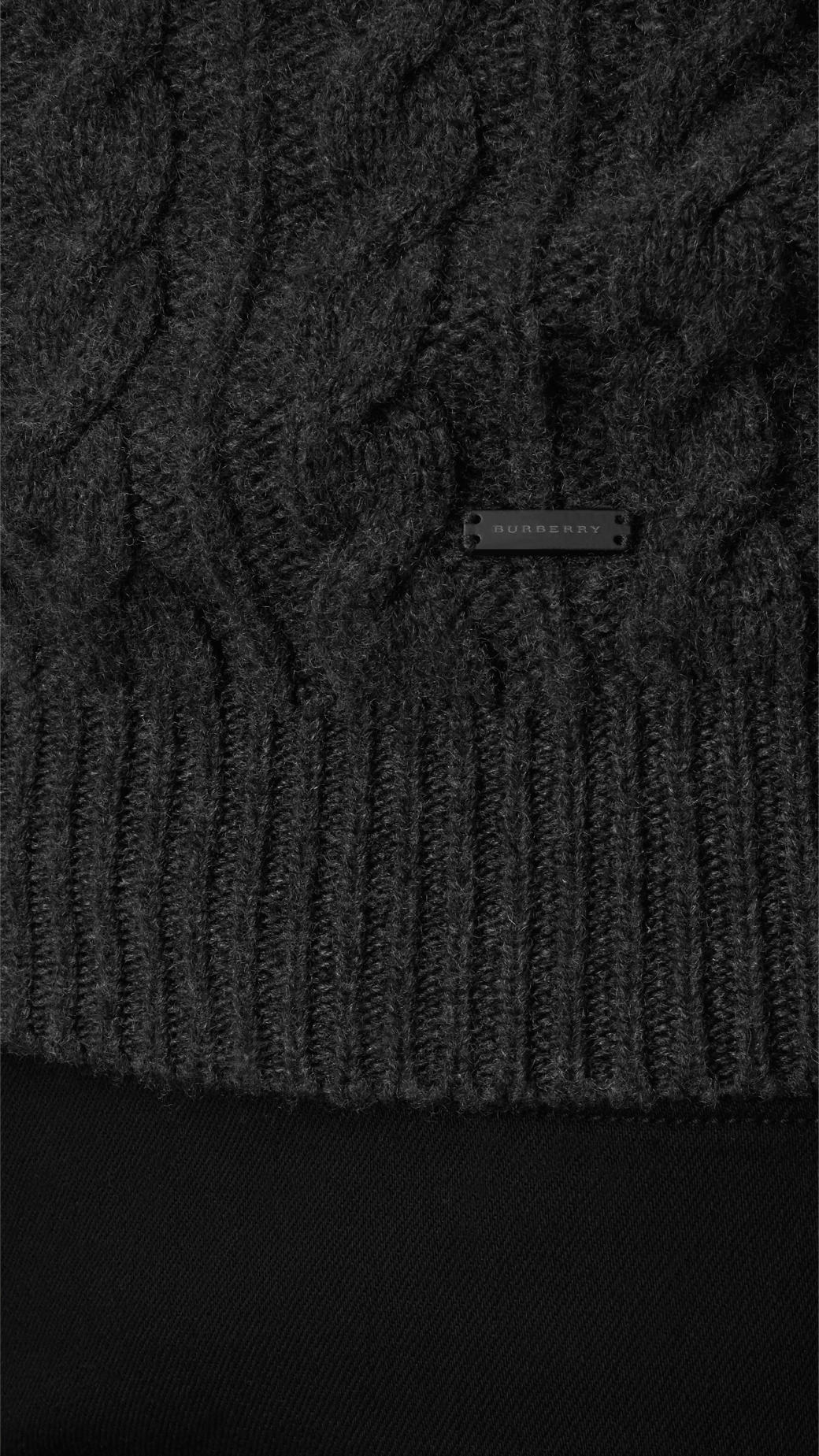 burberry gray sweater