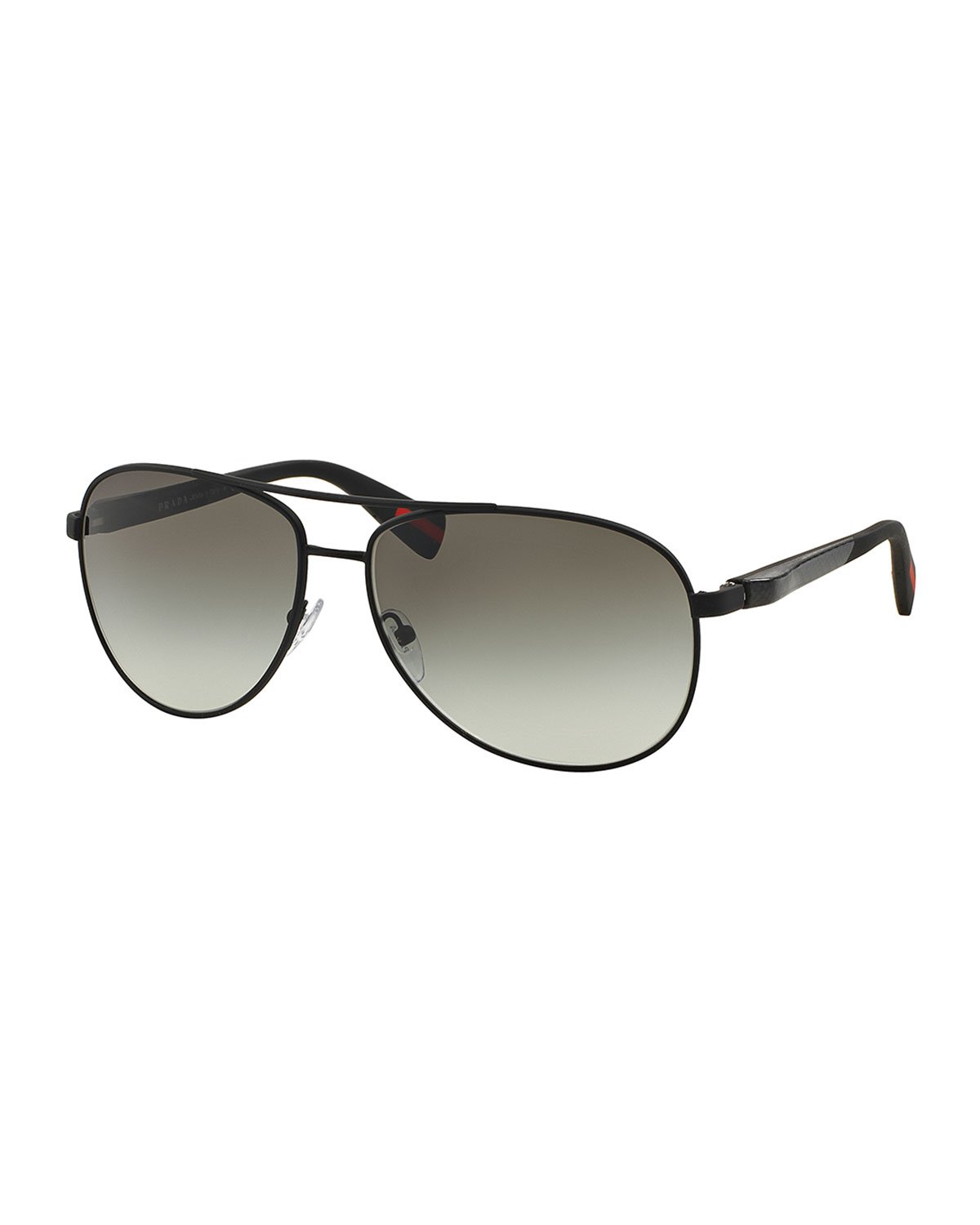 prada rimless aviator sunglasses