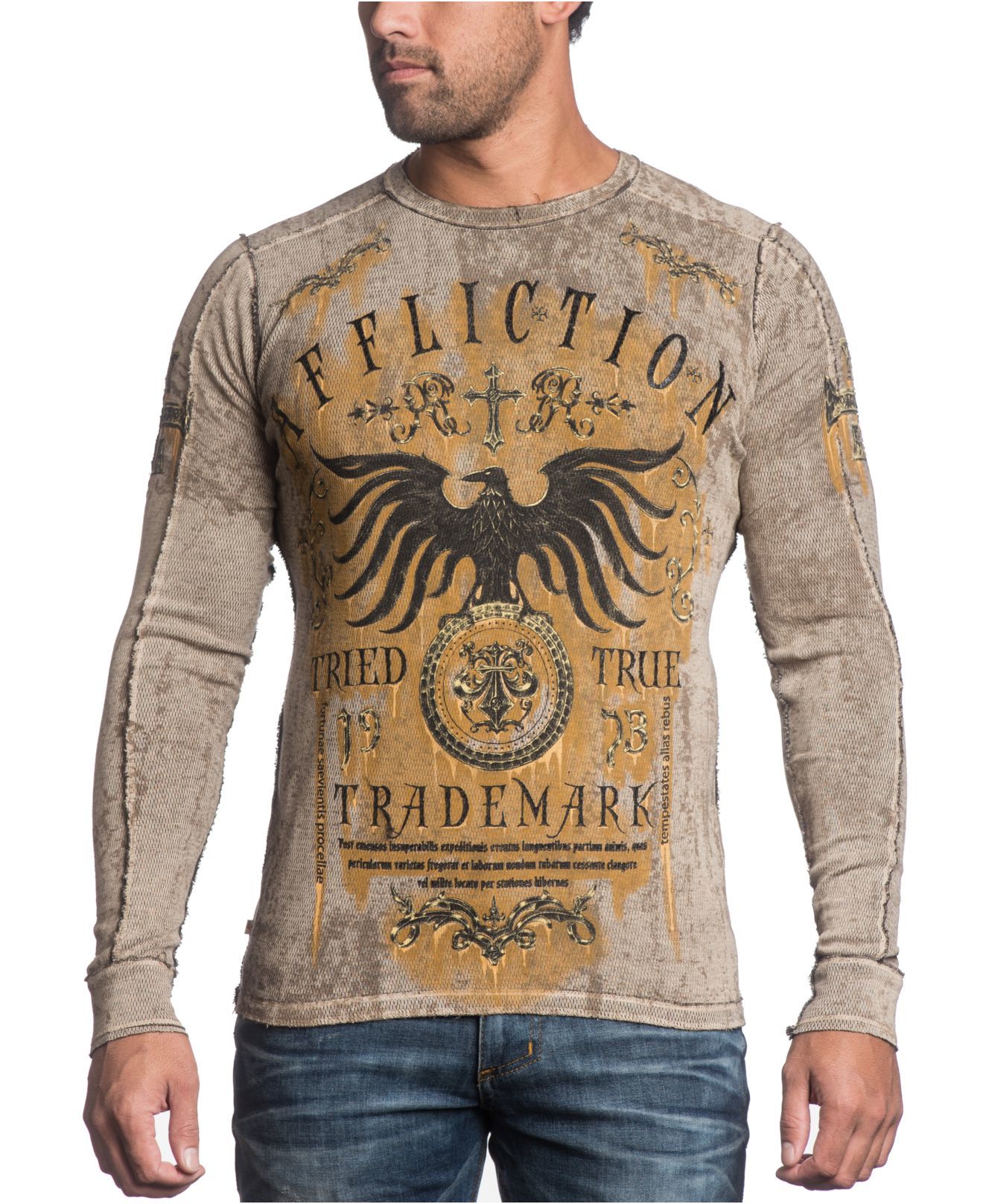Men's Affliction Cotton T-Shirt