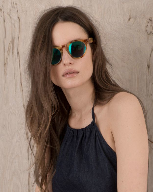 amber mirror sunglasses