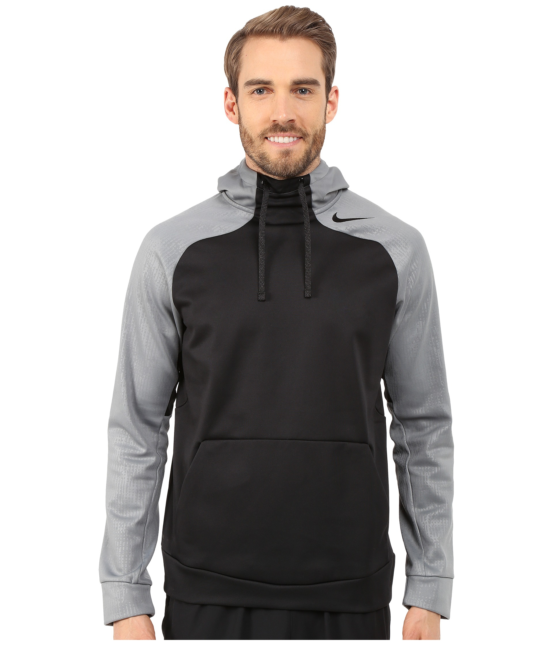 Download Nike Hyperspeed Fleece Pullover Hoodie in Black/Cool Grey ...
