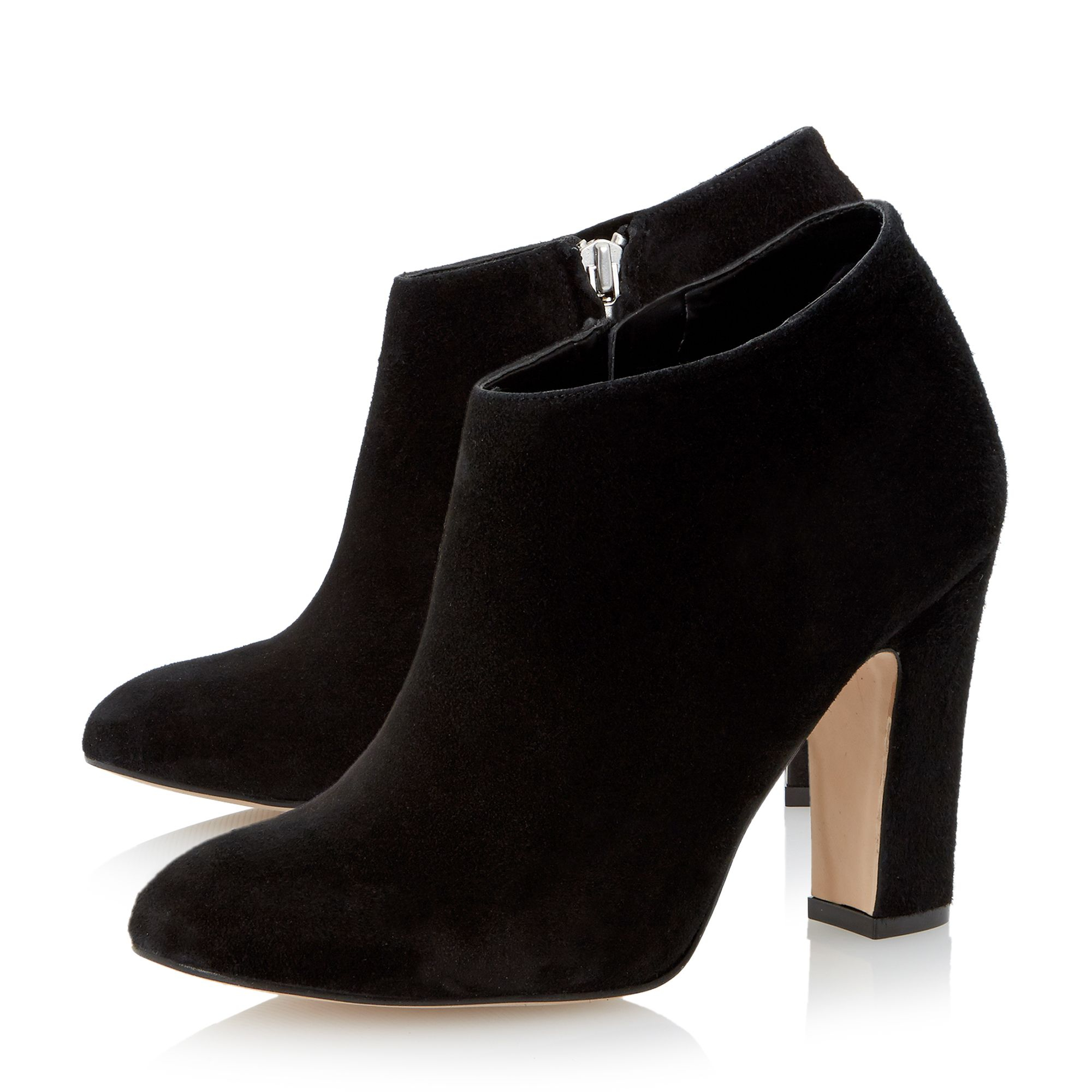 Lyst Dune Olyvia Dressy Heeled Ankle Boot in Black